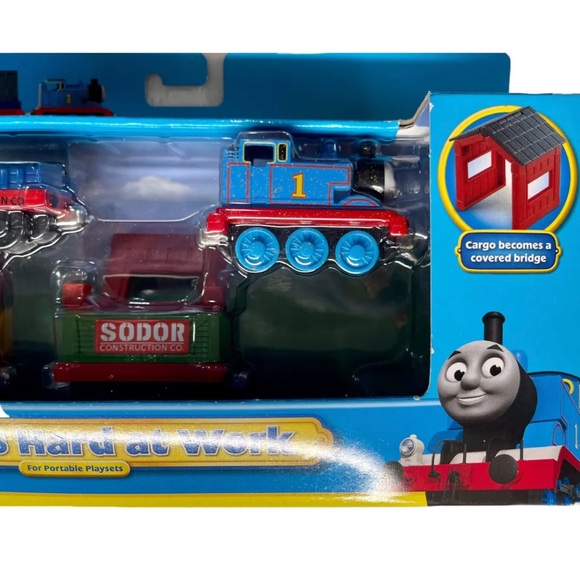 NEW WITH TAGS! Take -n-Play Thomas & Friends ~ Thomas Hard at Work RARE! - Picture 3 of 4